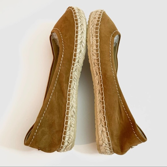 Jimmy Choo Brown Suede Flats - Picture 2 of 8